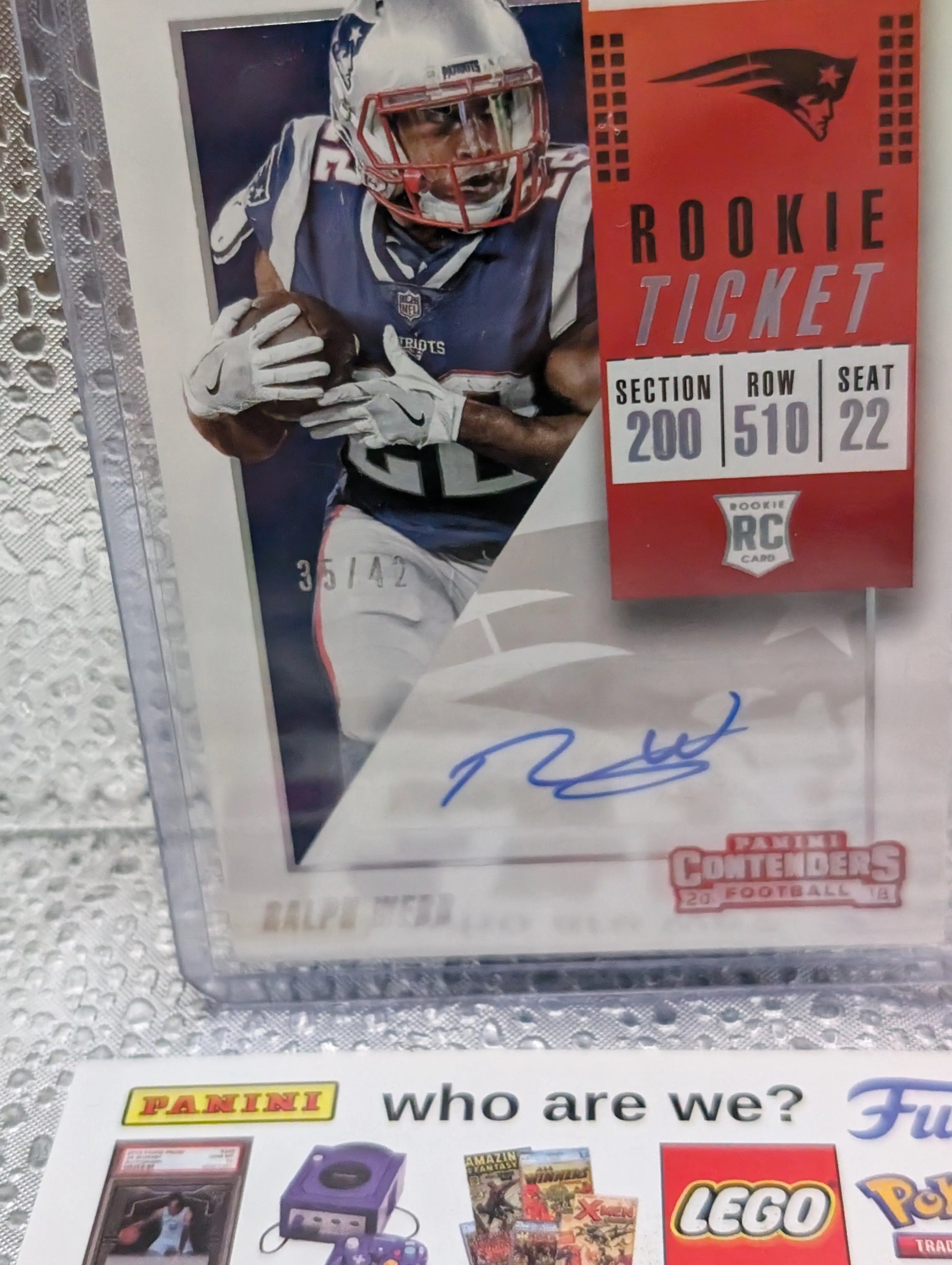 2022 Panini National Treasures Rashod Bateman Sunday Treasures Dual Patch /42 FRENLY BRICKS - Open 7 Days