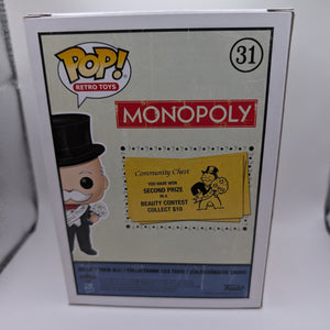 Funko Pop! Monopoly Mr. Monopoly (Popcultcha Exclusive) #31 Vinyl Figire LE FRENLY BRICKS - Open 7 Days