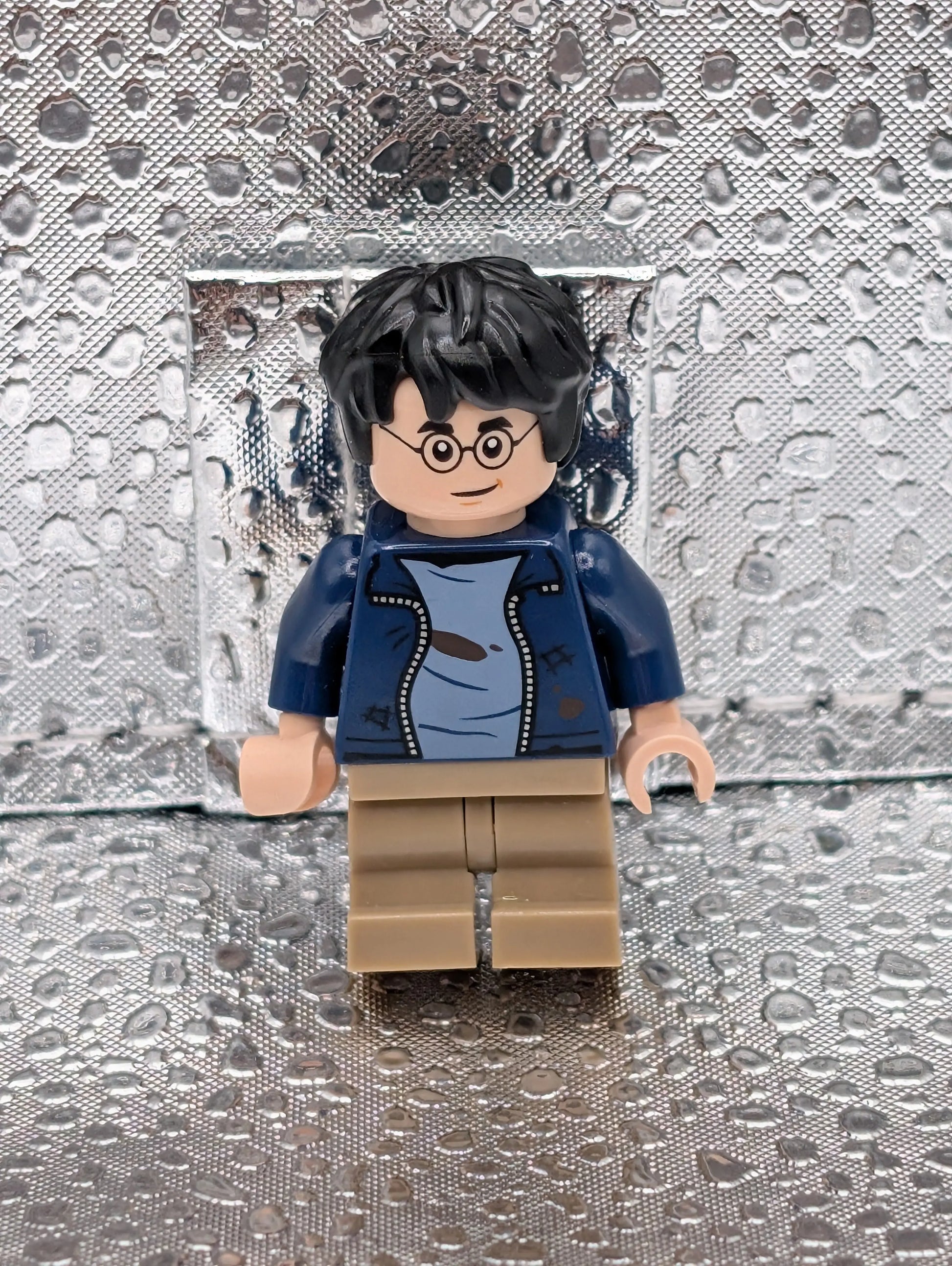 LEGO minifigure HARRY POTTER hp326 Harry Potter - Dark Blue Open Jacket FRENLY BRICKS - Open 7 Days