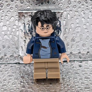 LEGO minifigure HARRY POTTER hp326 Harry Potter - Dark Blue Open Jacket FRENLY BRICKS - Open 7 Days