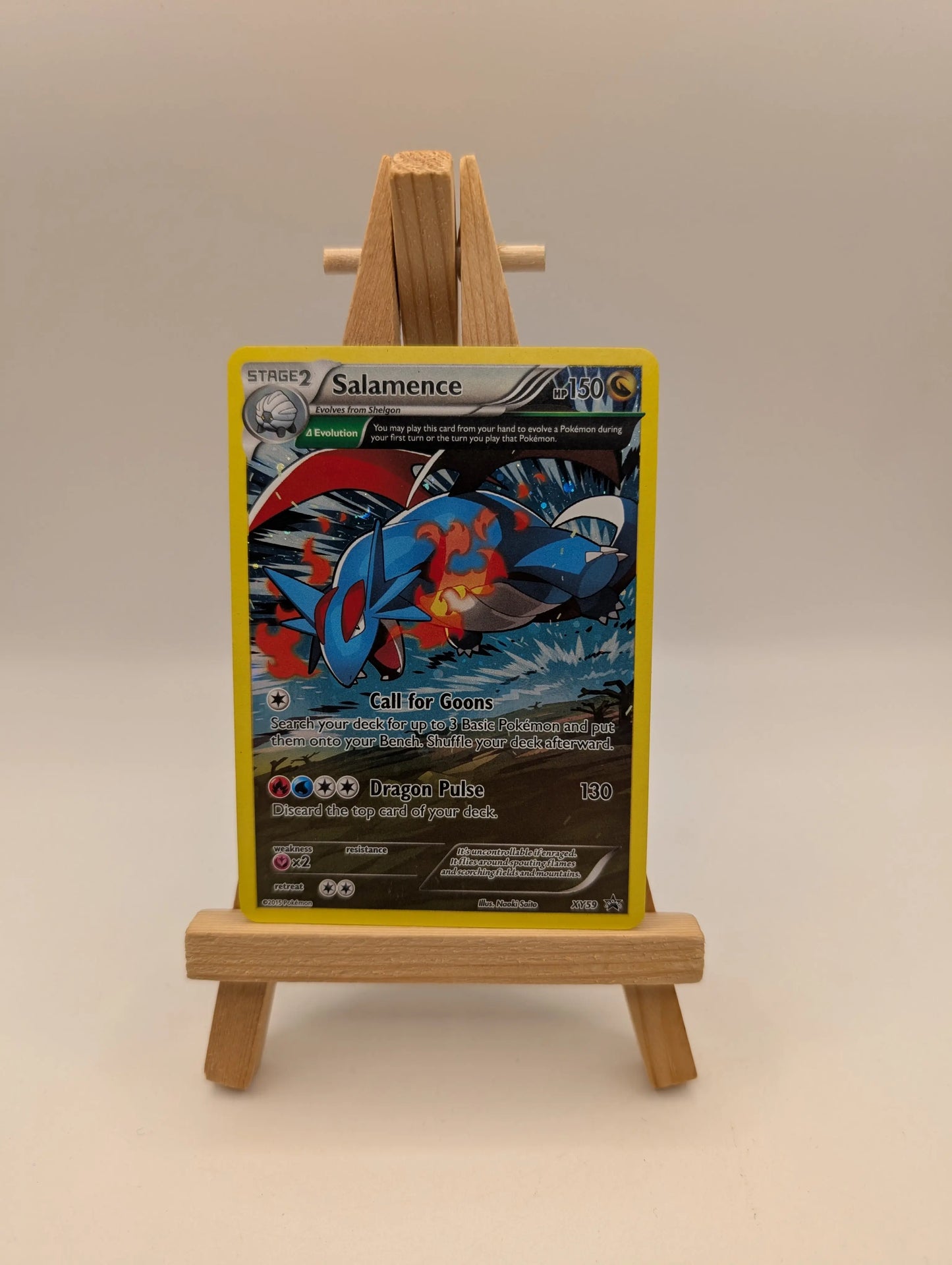 Salamence XY59 Black Star Promo Cosmos Holo XY English POKEMON FRENLY BRICKS - Open 7 Days