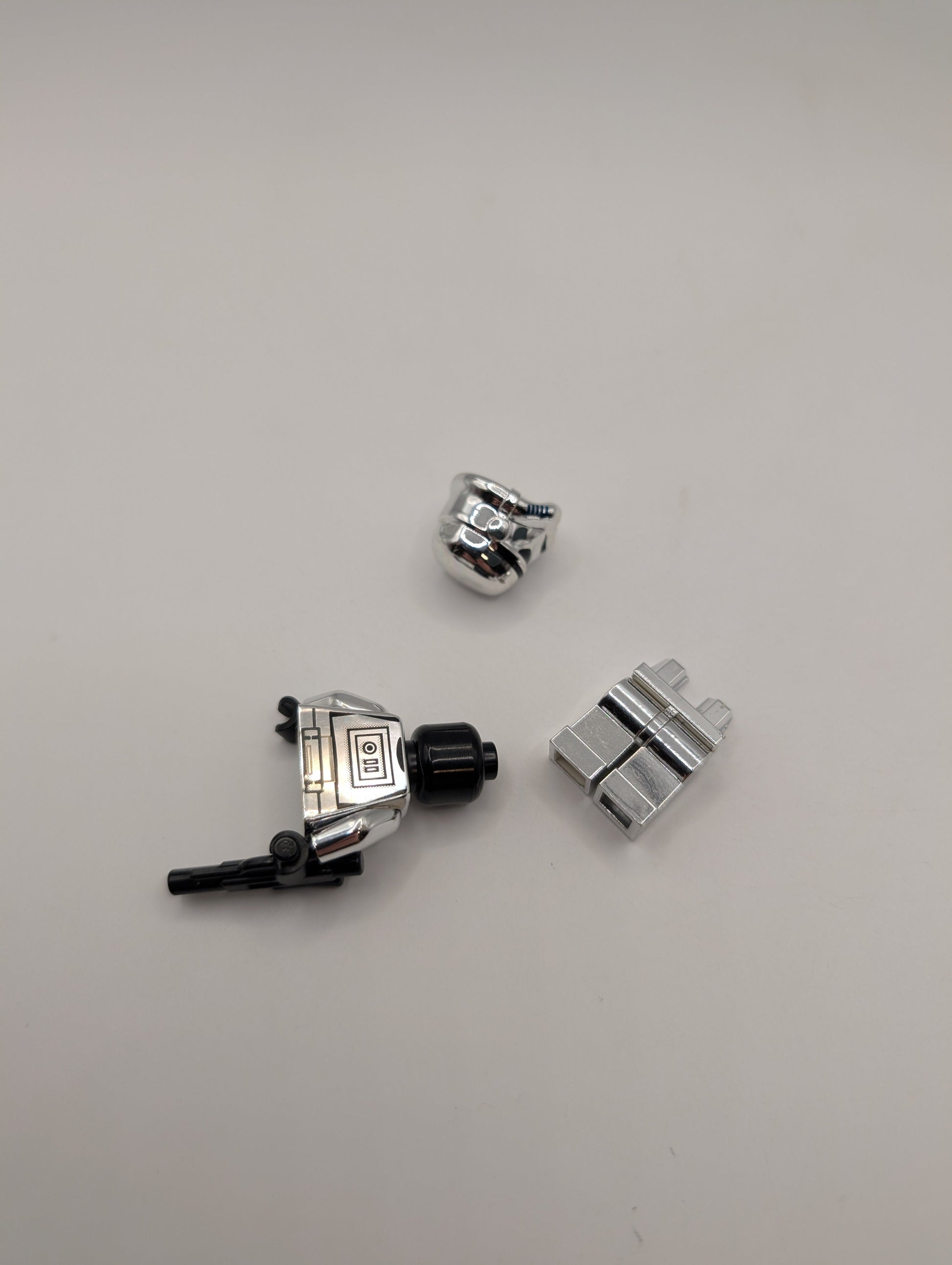 2009 LEGO Star Wars Stormtrooper Chrome Silver sw0097 Minifigure (Excellent) FRENLY BRICKS - Open 7 Days