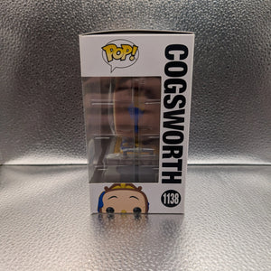 FUNKO Pop Vinyl Cogsworth #1138 FRENLY BRICKS - Open 7 Days