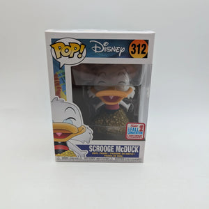 Scrooge McDuck 2017 Falls Convention Excl - Duck Tales - Funko POP! Vinyl - #312 FRENLY BRICKS - Open 7 Days