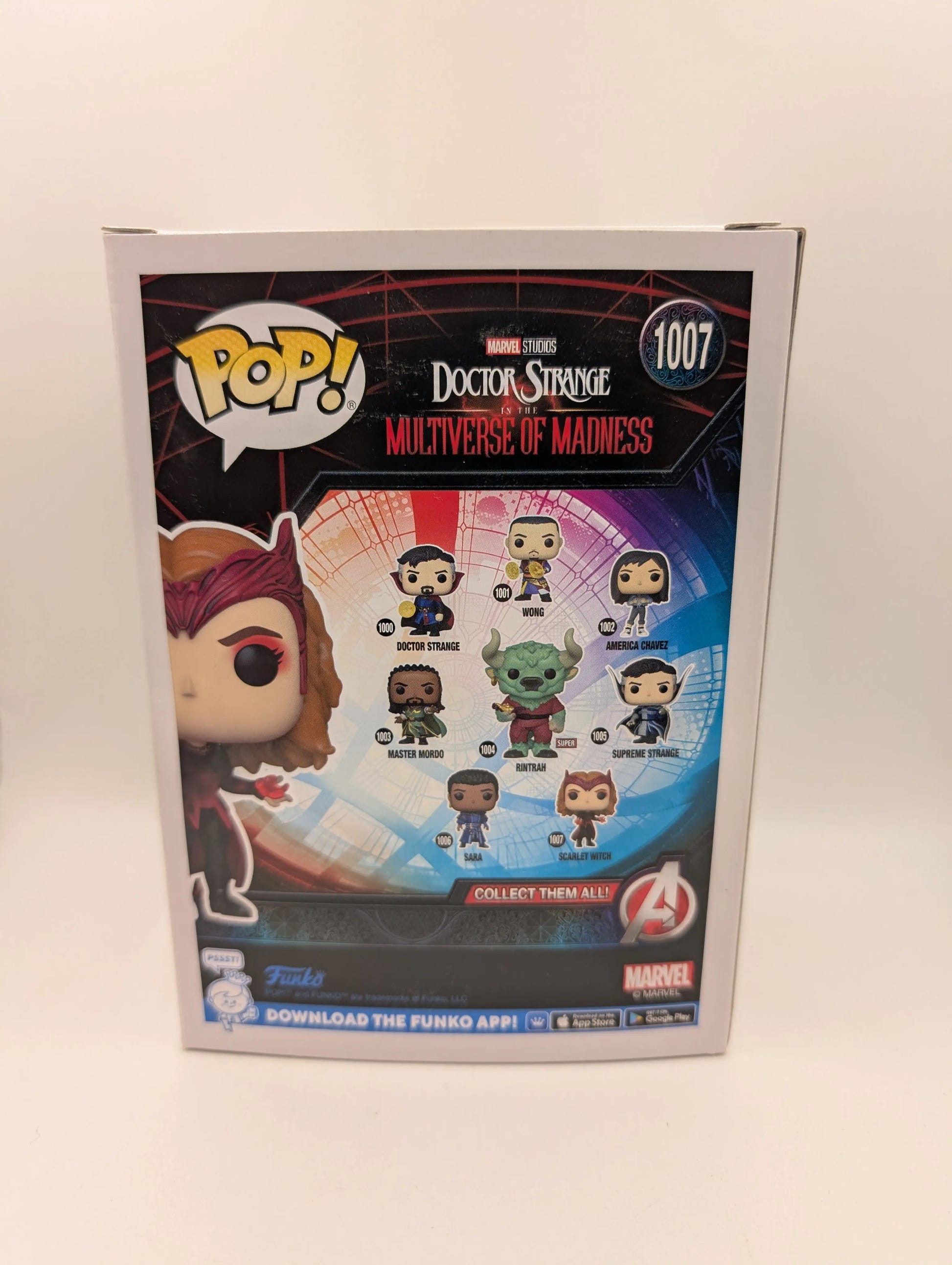 Marvel Doctor Strange Multiverse of Madness - Scarlet Witch #1007 Funko Pop! FRENLY BRICKS - Open 7 Days image 3