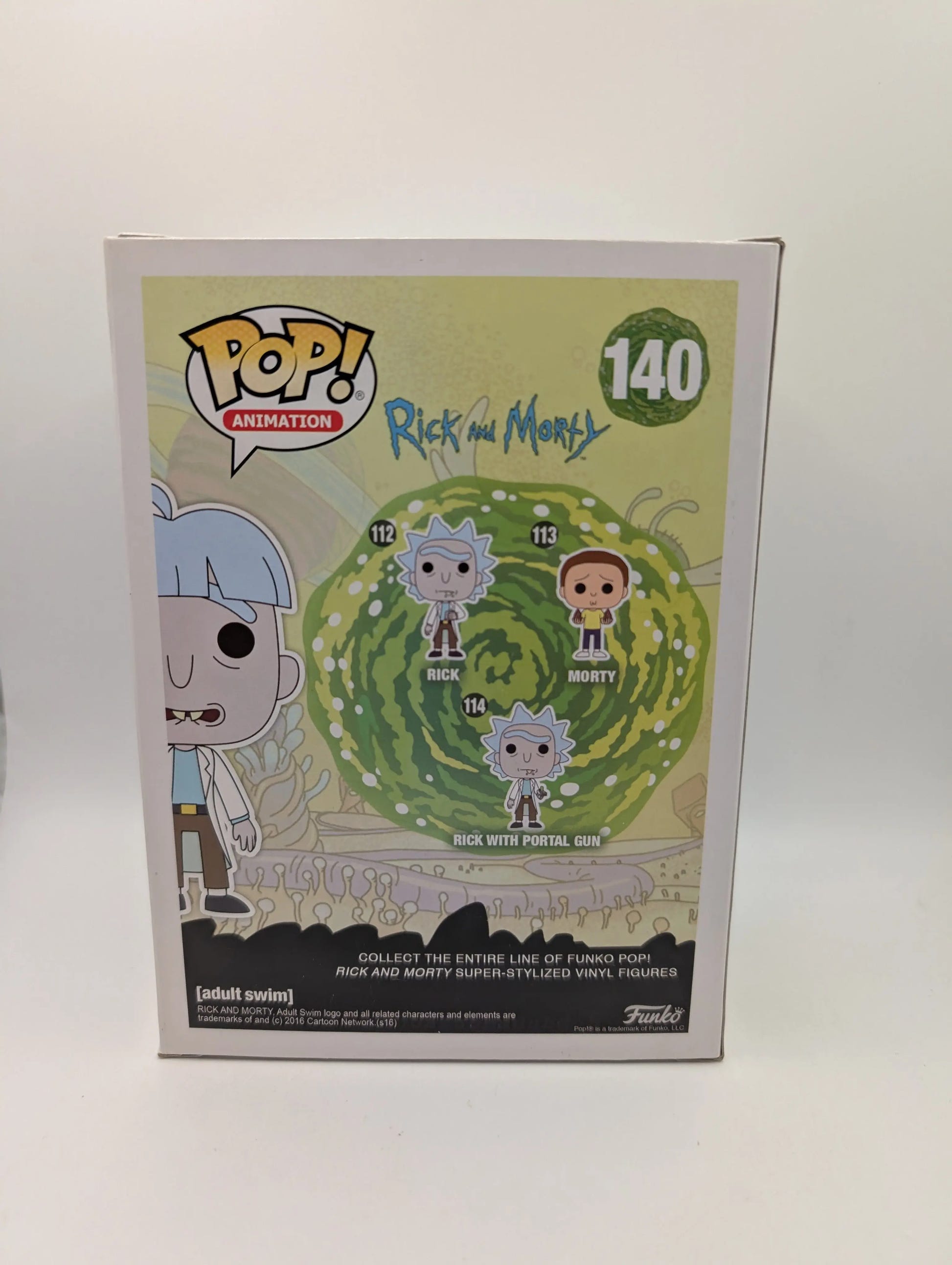 Funko Pop! Doofus Rick #140 Rick and Morty 2017 Animation Vaulted Collectible FRENLY BRICKS - Open 7 Days image 3