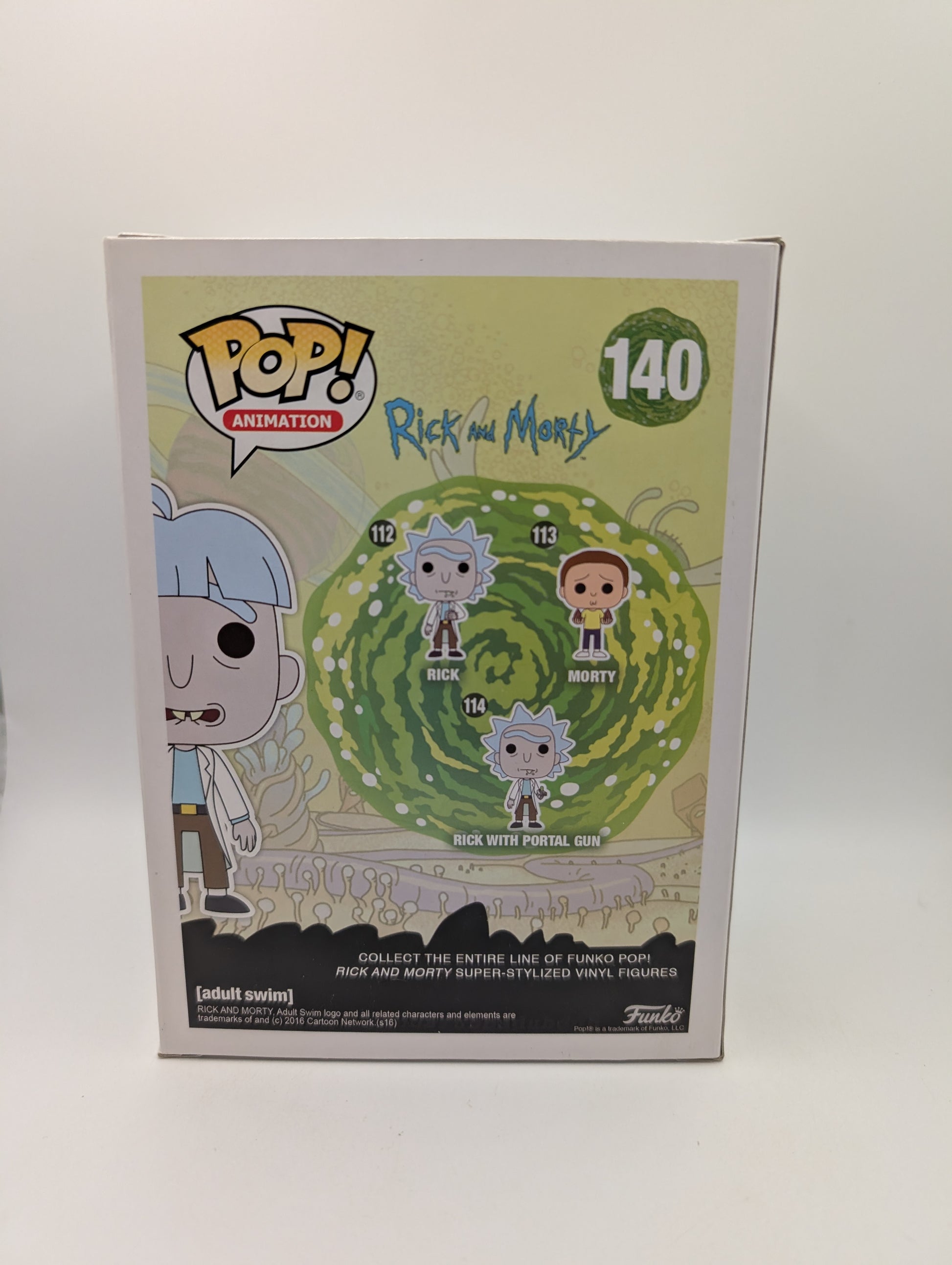 Funko Pop! Doofus Rick #140 Rick and Morty 2017 Animation Vaulted Collectible