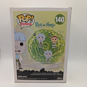 Funko Pop! Doofus Rick #140 Rick and Morty 2017 Animation Vaulted Collectible