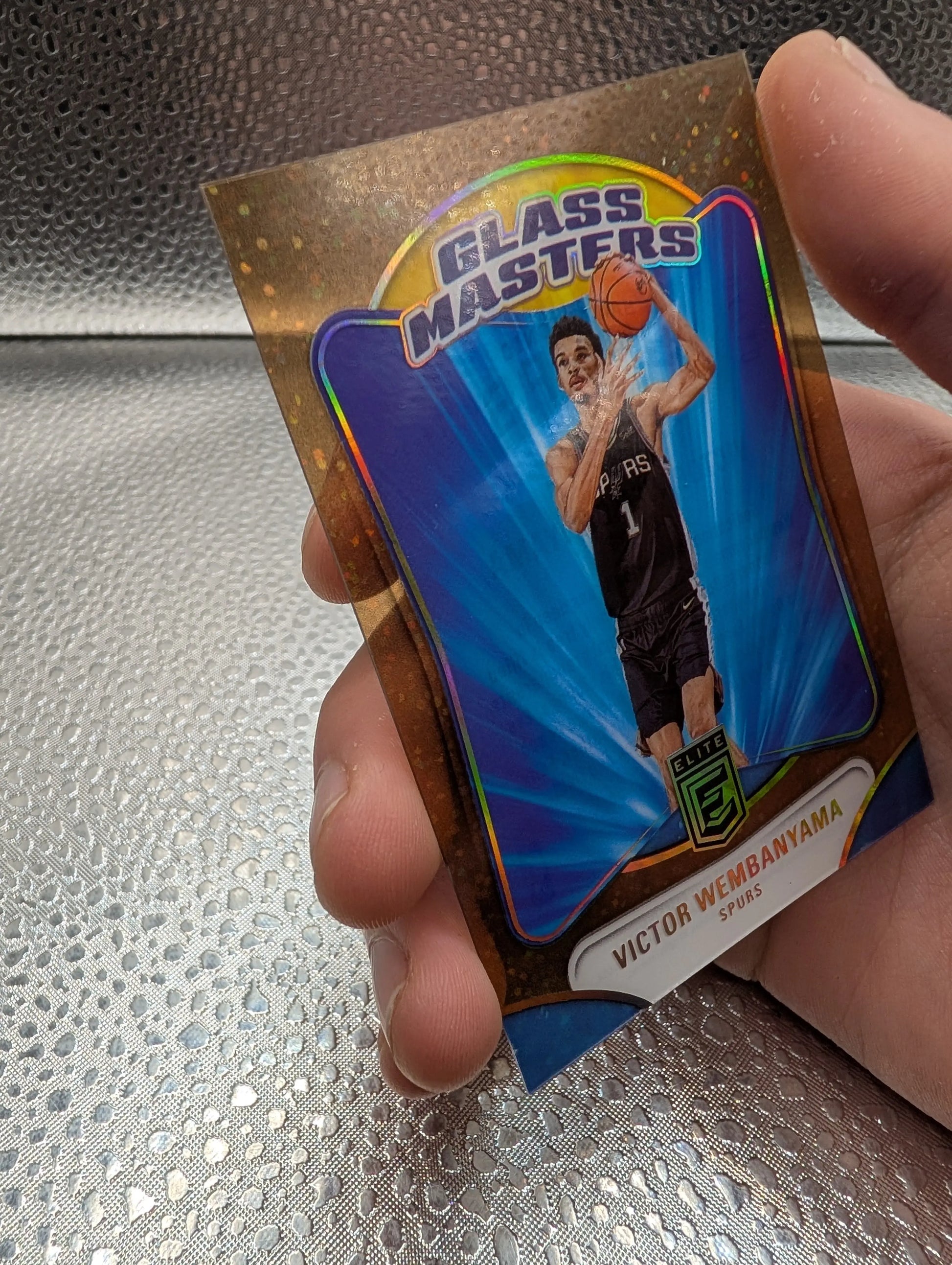 Victor Wembanyama 04/10 Glass Masters Panini Elite FRENLY BRICKS - Open 7 Days