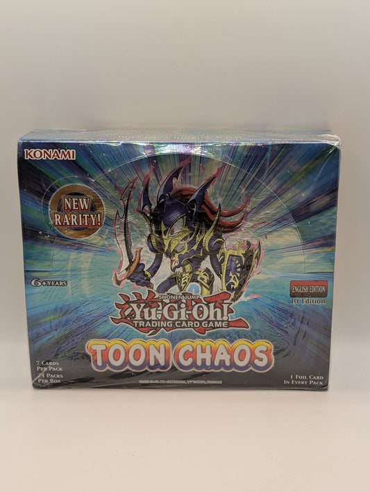 1st Edition - Yu-Gi-Oh! TCG Toon Chaos Booster Box - 24 Pack FRENLY BRICKS - Open 7 Days