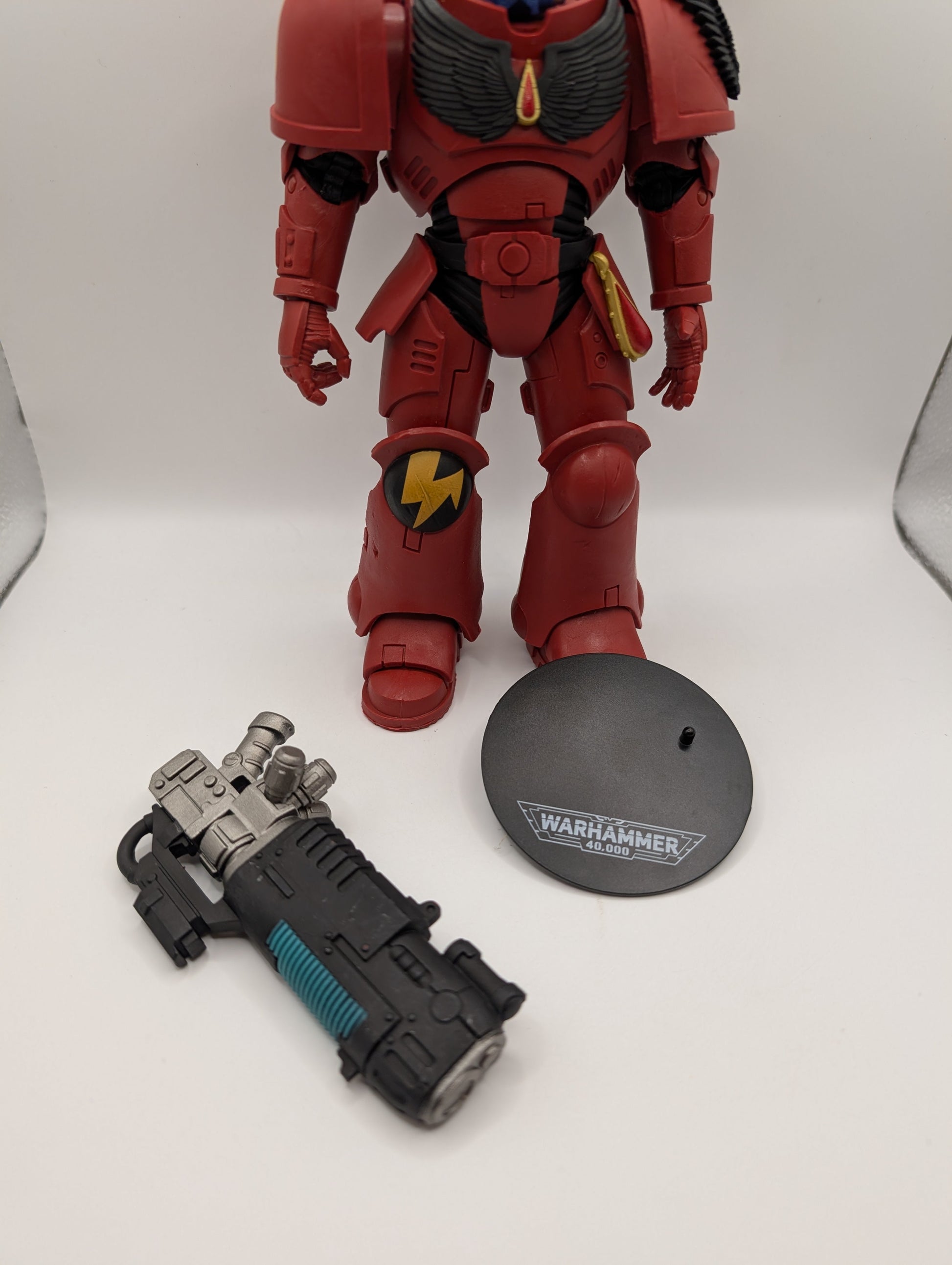 McFarlane Warhammer 40000 40k 7"Figure Space Marine Blood Angels Hellblaster FRENLY BRICKS - Open 7 Days