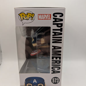 Funko Pop Vinyl - Marvel Avengers: Endgame - Captain America #573 FRENLY BRICKS - Open 7 Days