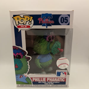 Funko Pop Phillie Phanatic #05 MLB Mascots Philadelphia Phillies Vaulted FRENLY BRICKS - Open 7 Days