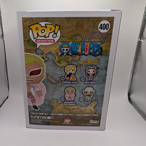 One Piece - Donquixote Doflamingo #400 Pop! VINYL Figure FRENLY BRICKS - Open 7 Days