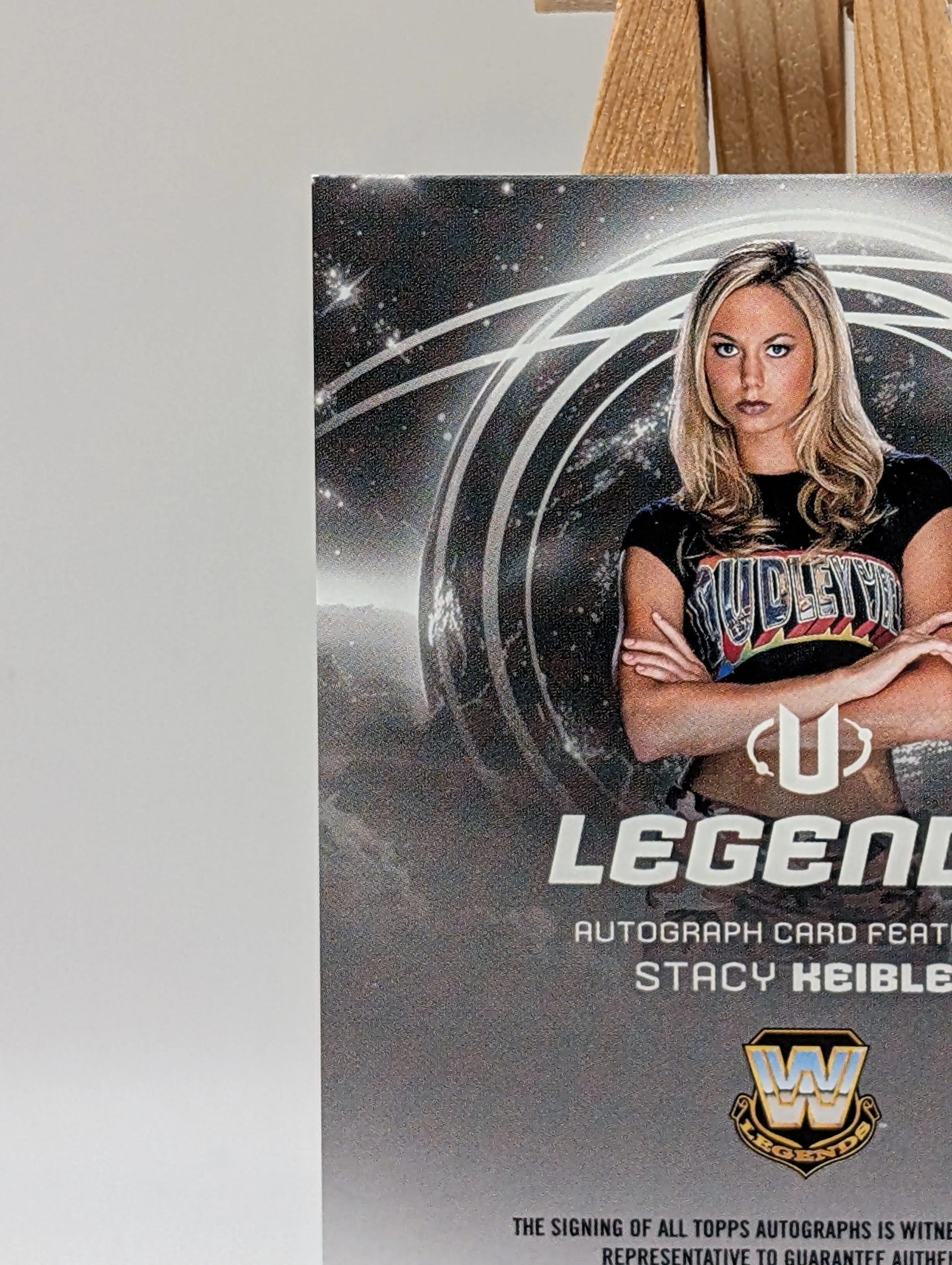 2025 Topps WWE Universe Stacy Keibler Legends On Card Auto Orange /25 FRENLY BRICKS - Open 7 Days image 8