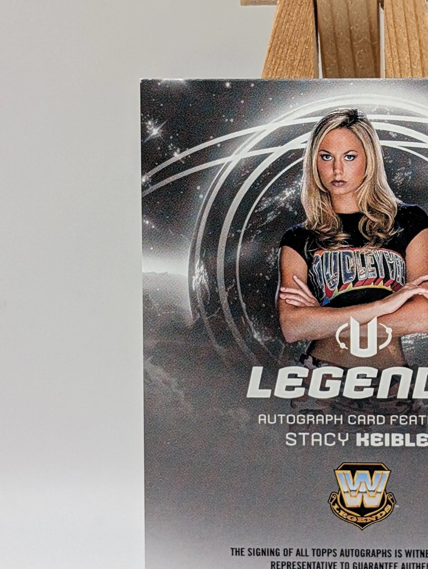 2025 Topps WWE Universe Stacy Keibler Legends On Card Auto Orange /25 FRENLY BRICKS - Open 7 Days