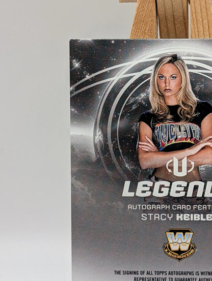 2025 Topps WWE Universe Stacy Keibler Legends On Card Auto Orange /25 FRENLY BRICKS - Open 7 Days