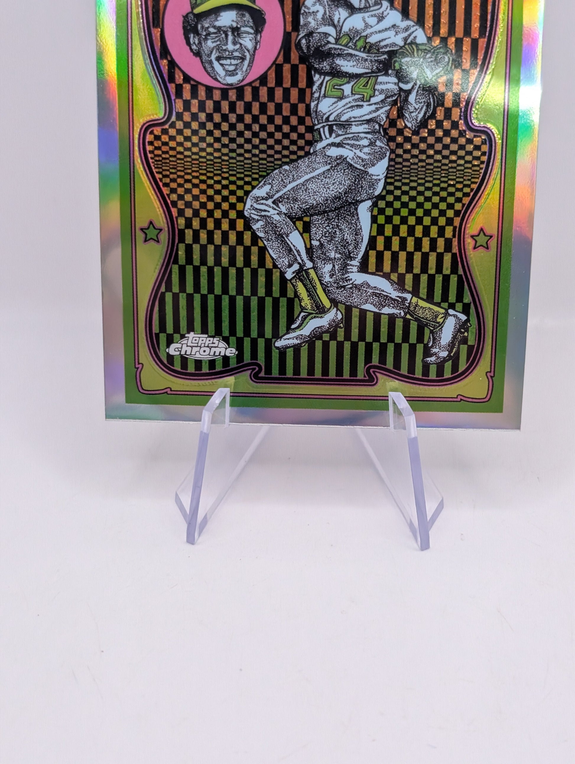 2025 Topps Chrome - Rickey Henderson (#UV-12) Ultraviolet All-Stars FRENLY BRICKS - Open 7 Days