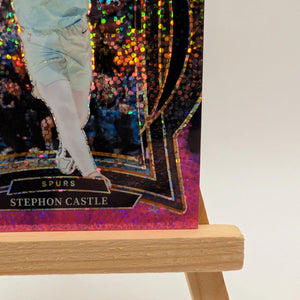 2024-25 Panini Select Concourse Stephon Castle #72 Cosmic Prizm (RC) Spurs FRENLY BRICKS - Open 7 Days