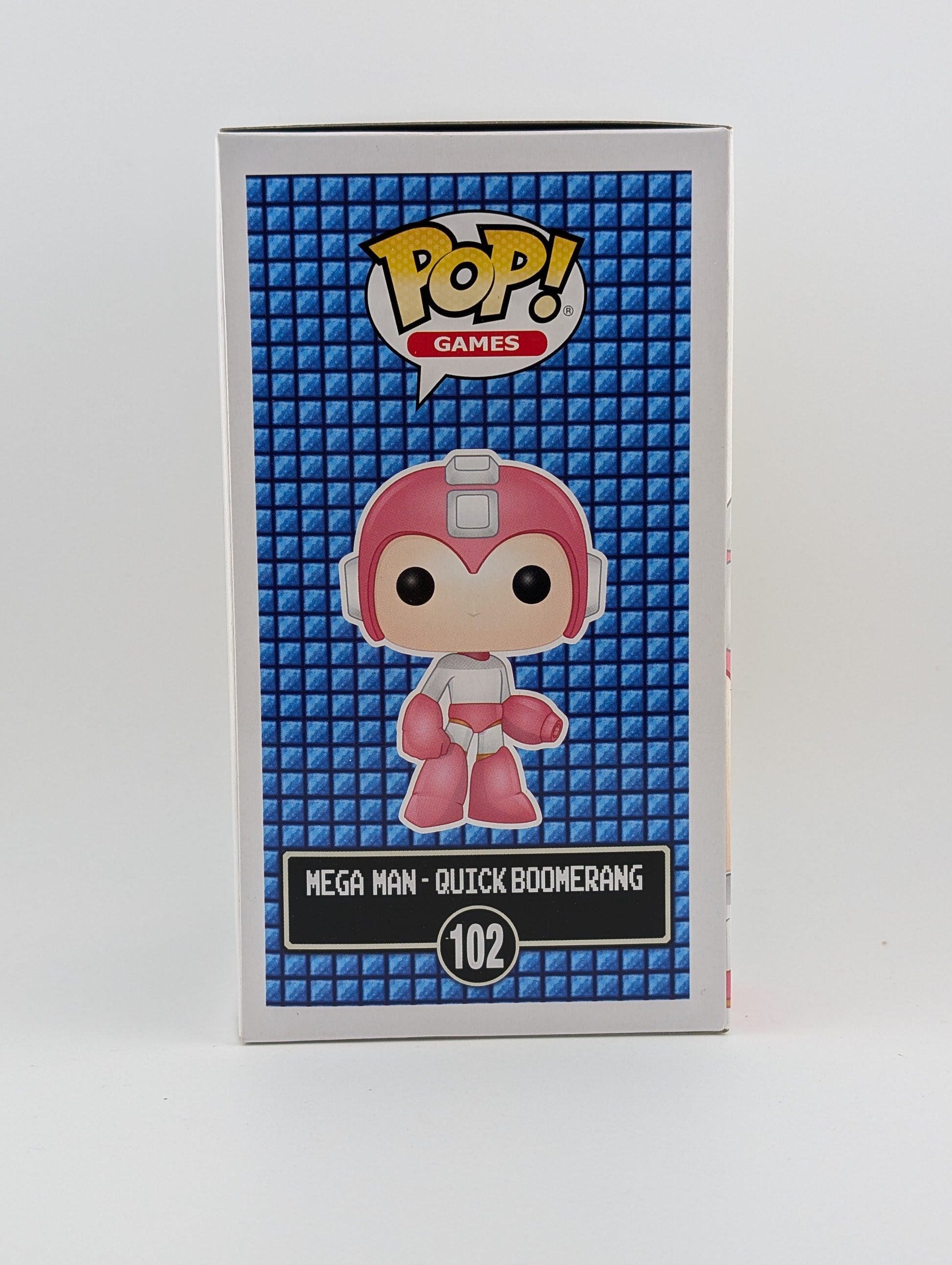 Funko POP! Games Megaman #102 Megaman Quick Boomerang GameStop Exclusive Vinyl Collectable FRENLY BRICKS - Open 7 Days