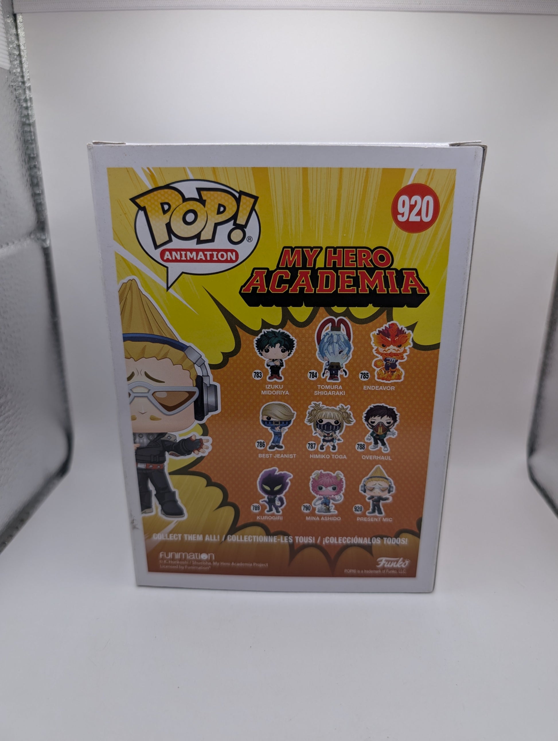 Animation Funko Pop - Present Mic - My Hero Academia - No. 920 FRENLY BRICKS - Open 7 Days