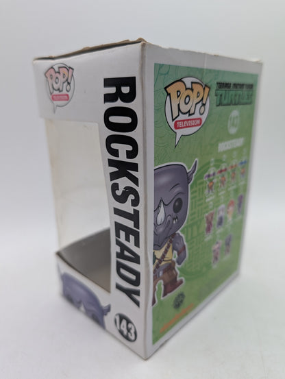 Funko POP! Animation Teenage Mutant Ninja Turtles Rocksteady #143 No Insert Mould