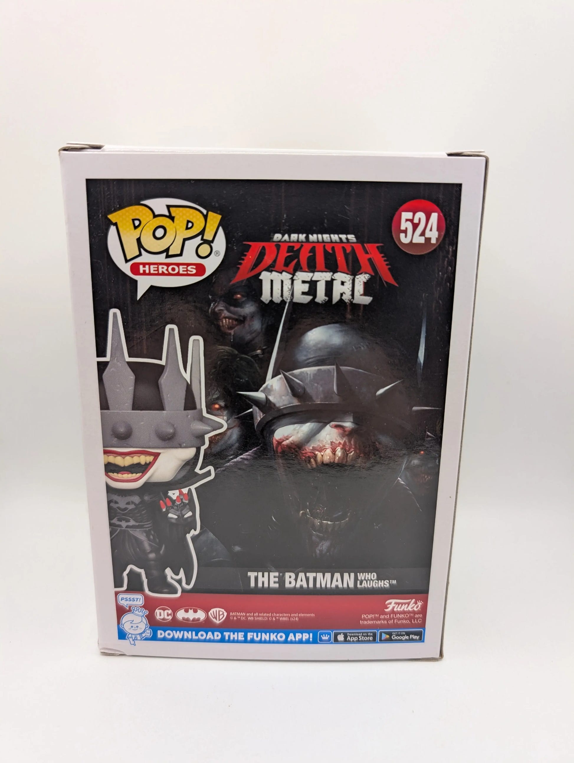 DC Comics The Batman Who Laughs Funko Pop Figure #524 FRENLY BRICKS - Open 7 Days image 3