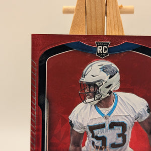 2019 Panini Certified Brian Burns Auto #/25 Rookie Autograph RC #139 Red FRENLY BRICKS - Open 7 Days