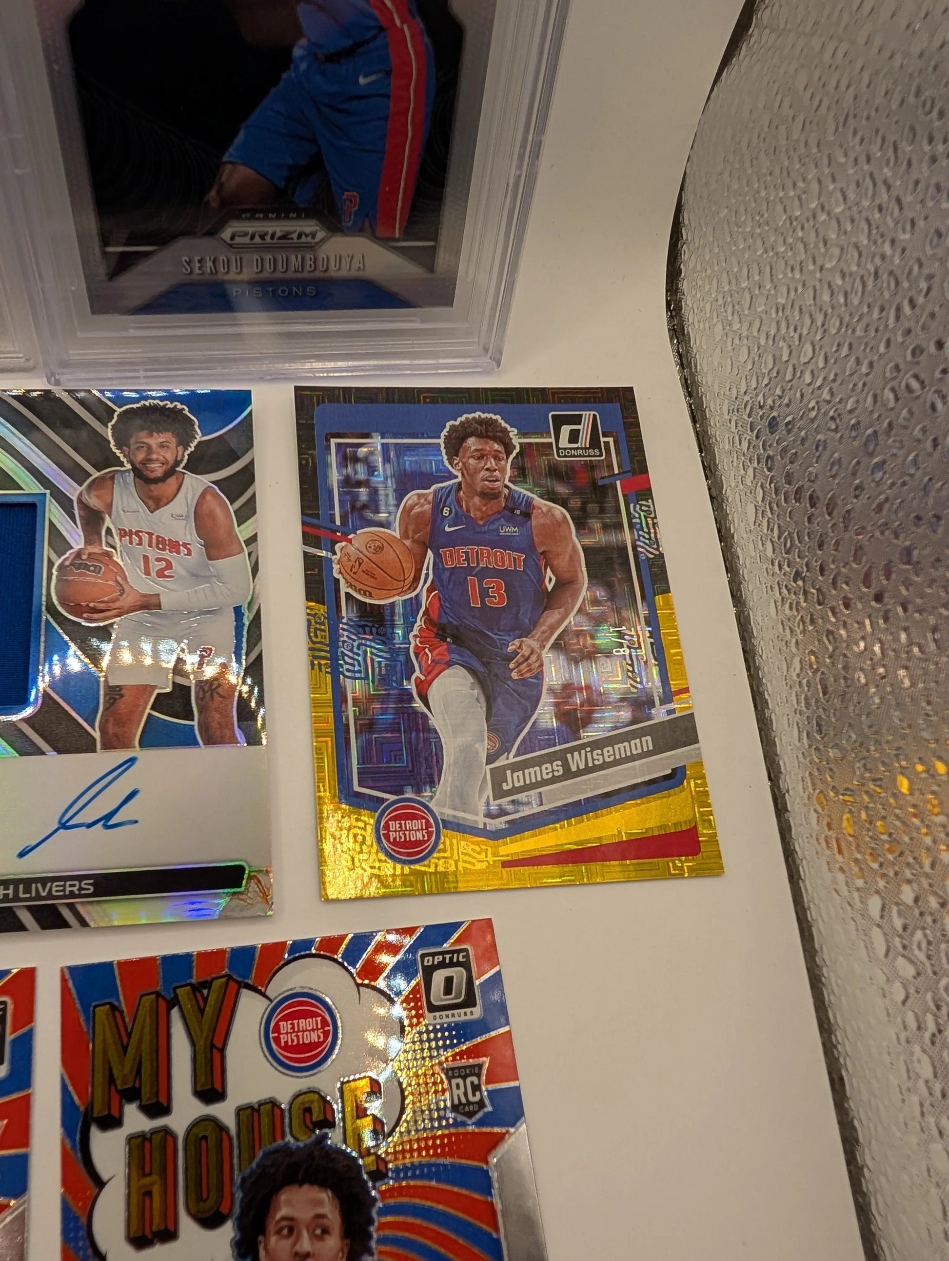 Detroit Pistons NBA Basketball Card Lot, Rookies, Patch, Auto, Cade Cunningham FRENLY BRICKS - Open 7 Days