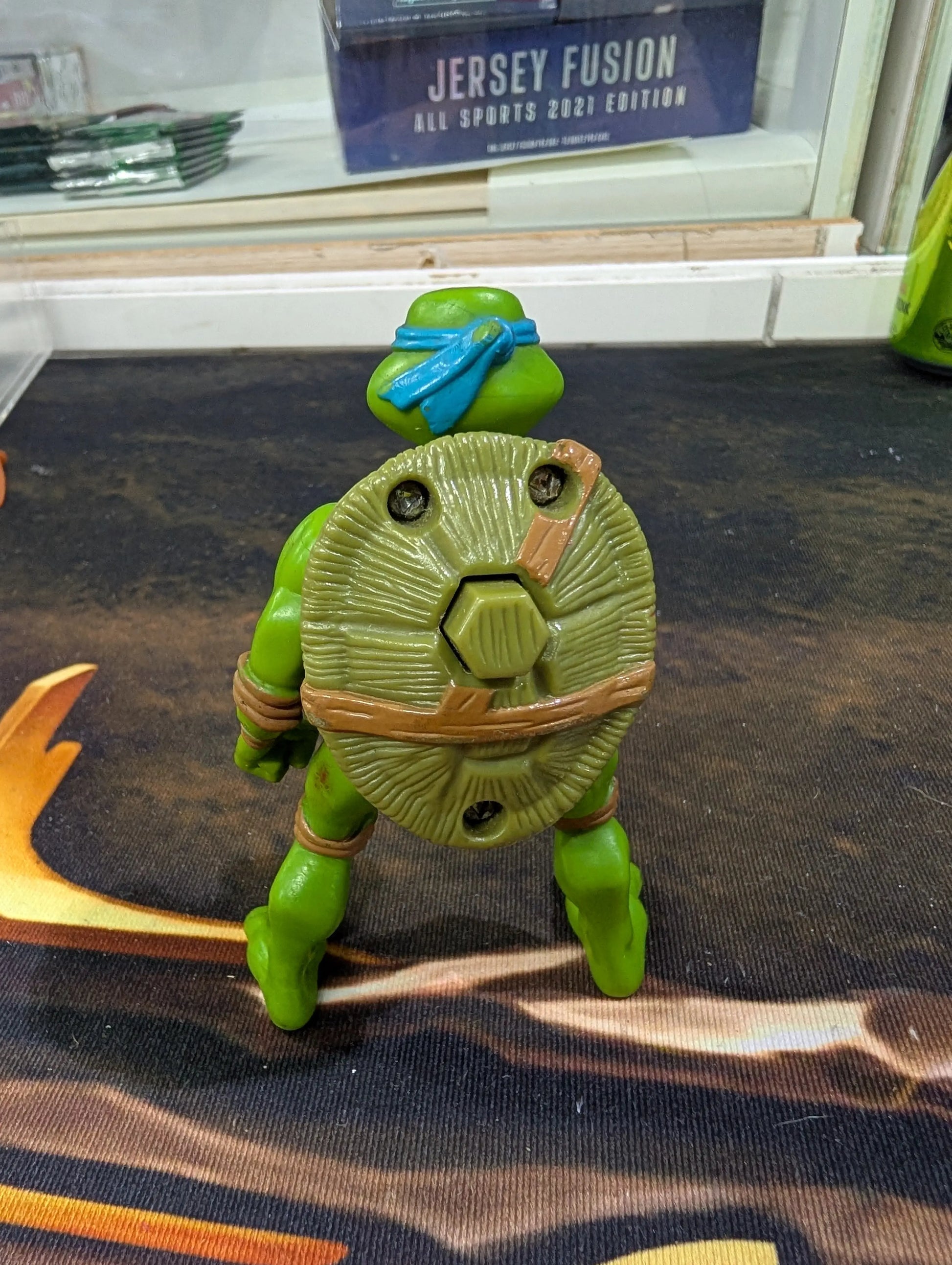 2005 Leonardo 4.25" McDonald's EUROPE Action Figure Teenage Mutant Ninja Turtles FRENLY BRICKS - Open 7 Days