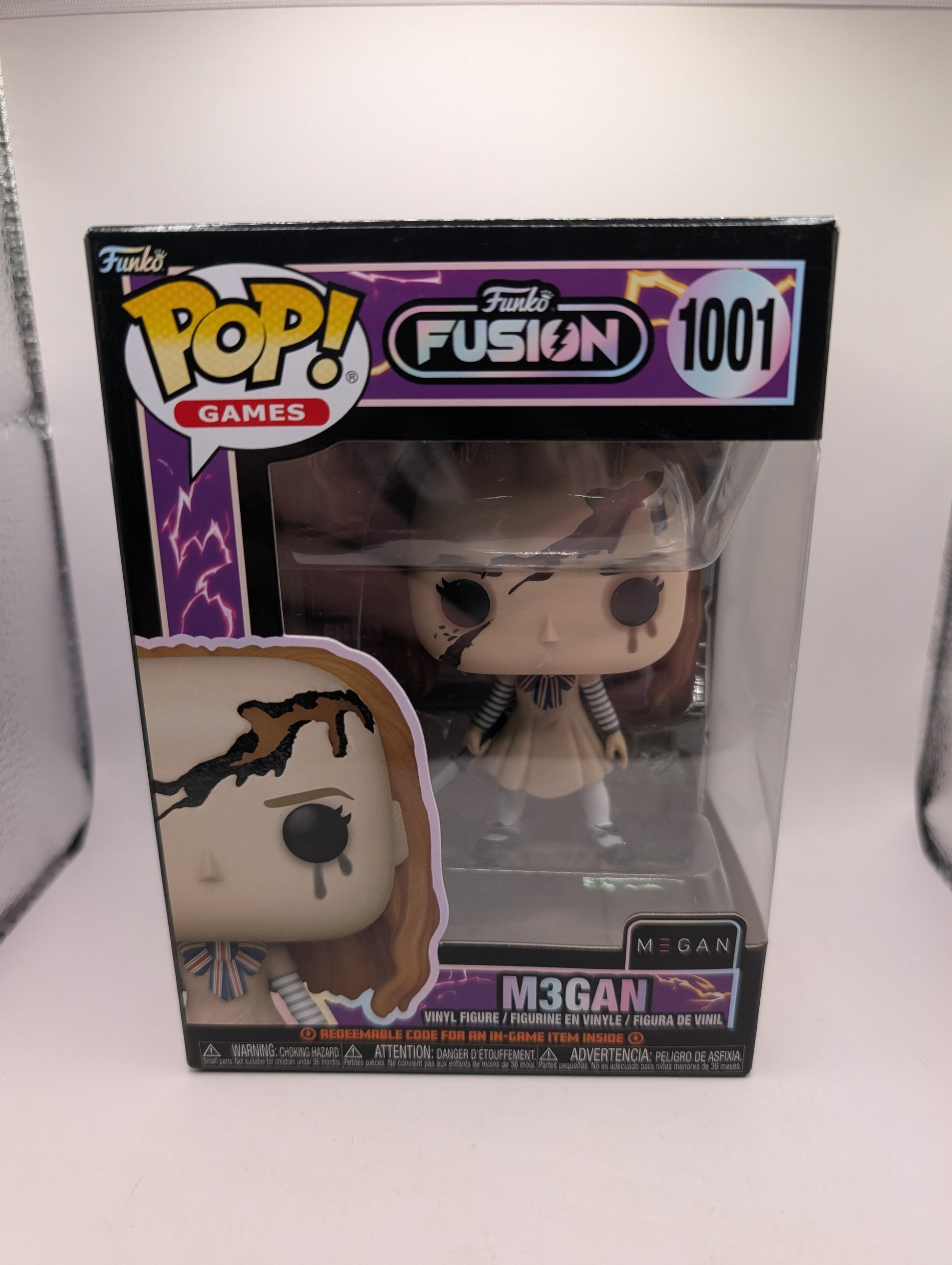 Funko Fusion - M3GAN Pop! Vinyl Figure #1001 Megan FRENLY BRICKS - Open 7 Days