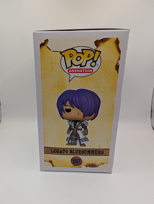 Funko Pop Animation Trigun 1557 Legato Bluesummers Anime Vinyl Figure FRENLY BRICKS - Open 7 Days