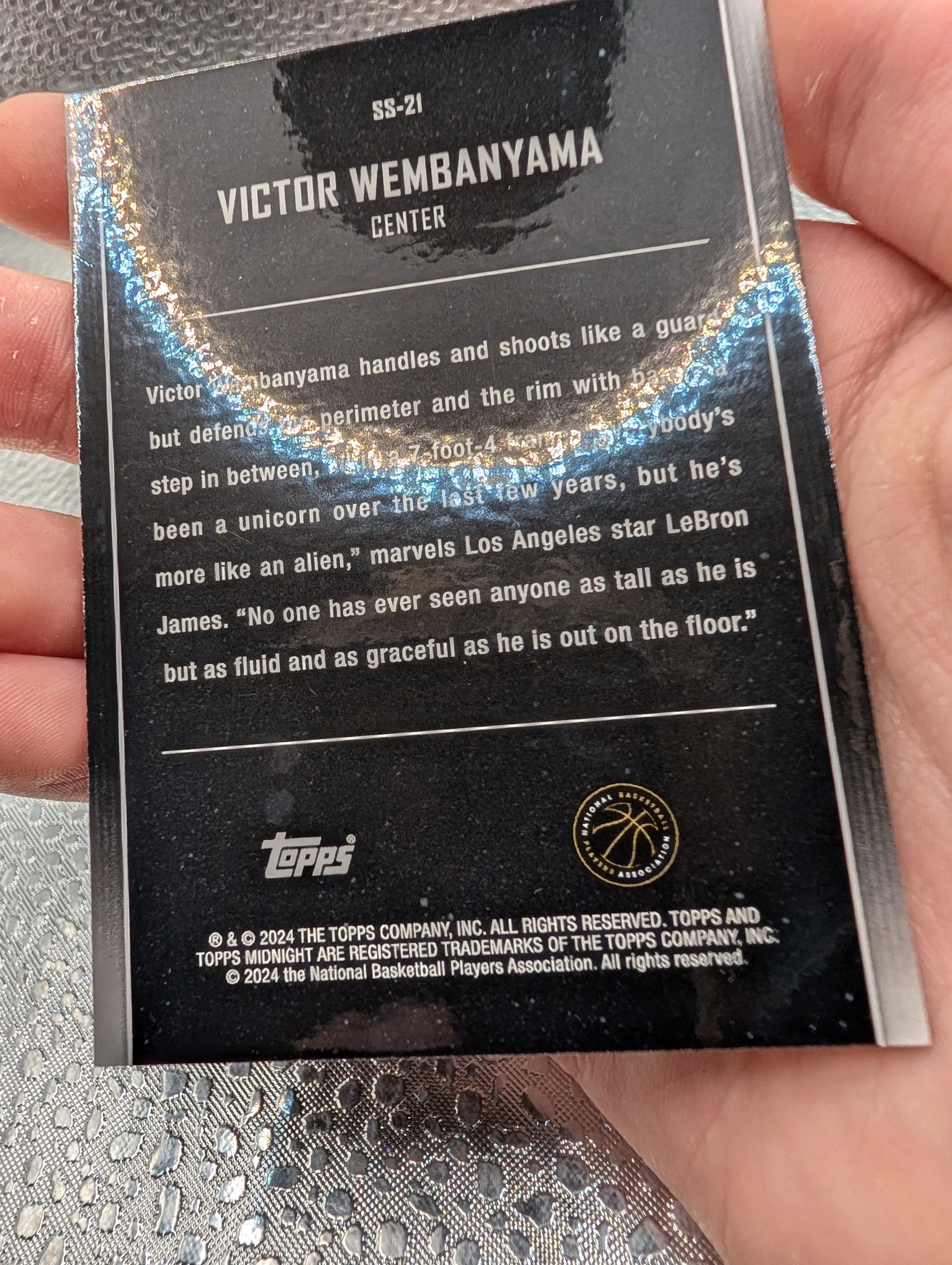 Midnight Star Studded Victor Wembanyama 1/5 FRENLY BRICKS - Open 7 Days