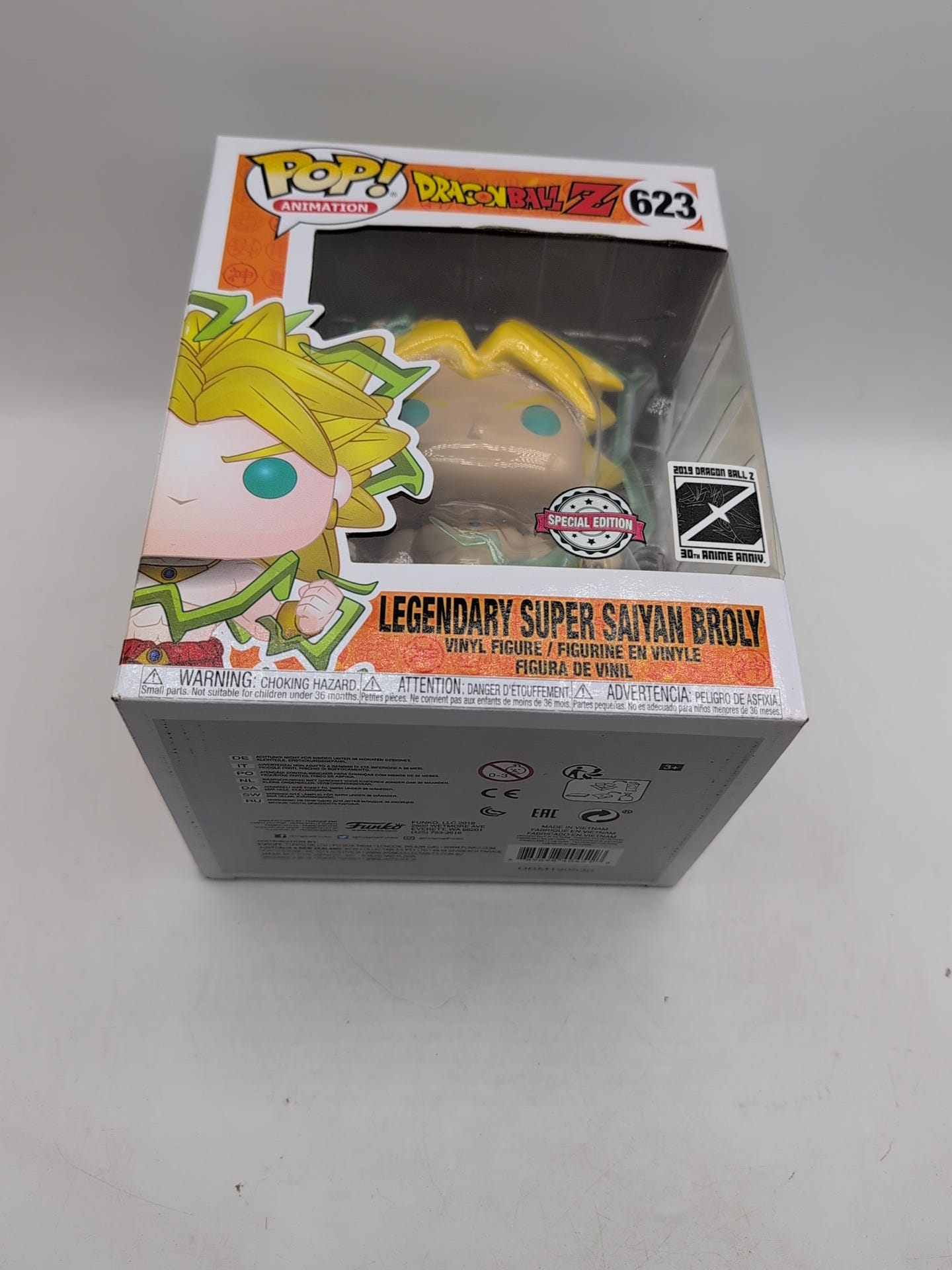 Pop Vinyl - Legendary Super Saiyan Broly #623 2019 Anime Anniversary- Dragon Ball Z image 11