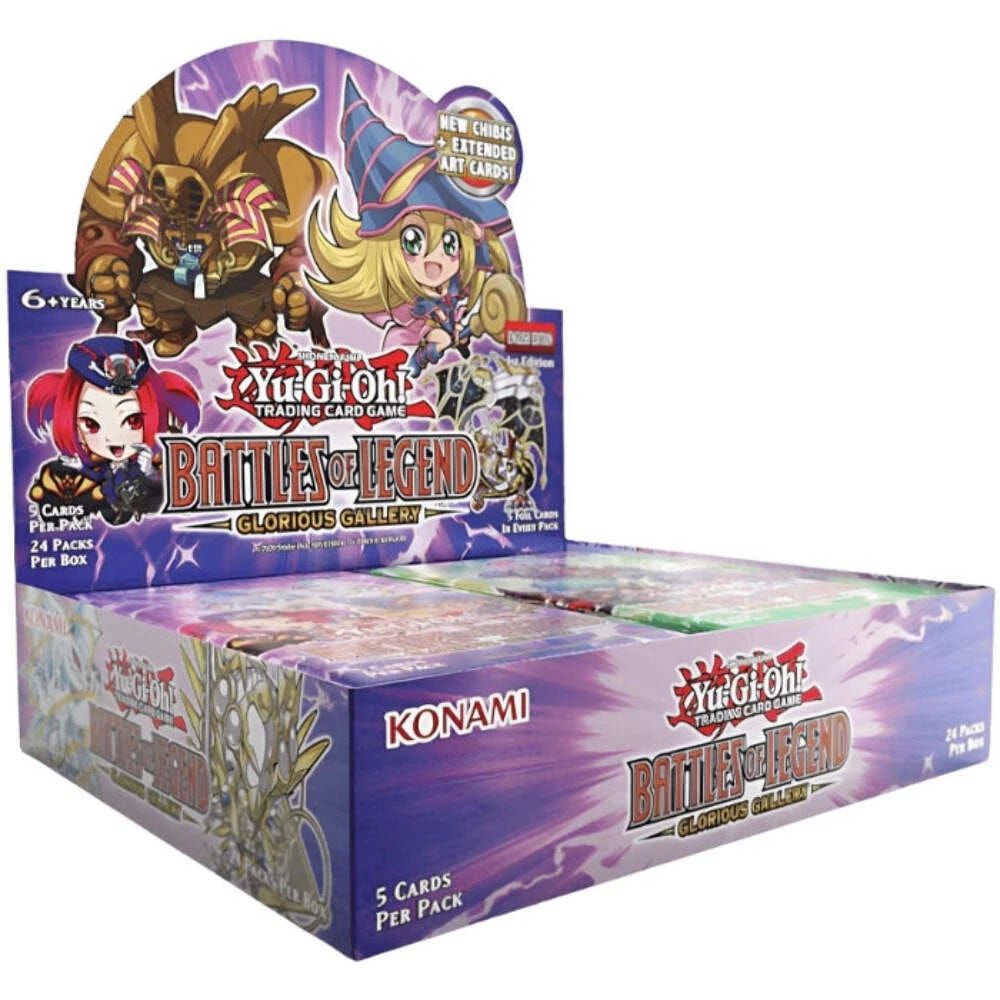 YuGiOh! Battles of Legend Glorious Gallery Booster Box FRENLY BRICKS - Open 7 Days image 1