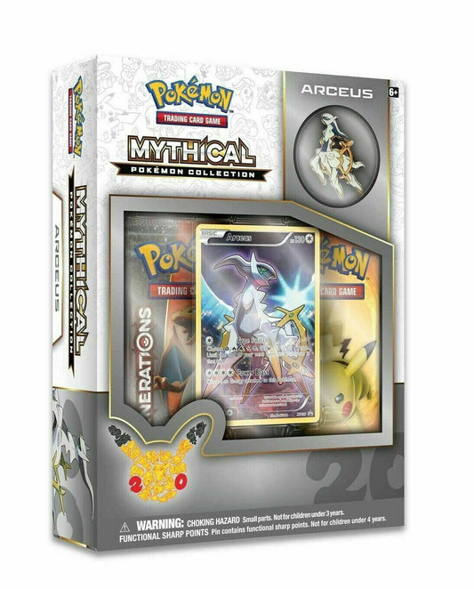 2016 Sealed Pokemon TCG 20th Anniversary Arceus Mythical Collection Box FRENLY BRICKS - Open 7 Days