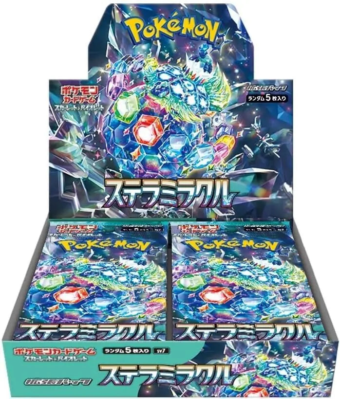 Pokemon Card Booster Box Stella Miracle sv7a Factory Sealed Japanese New PSL FRENLY BRICKS - Open 7 Days