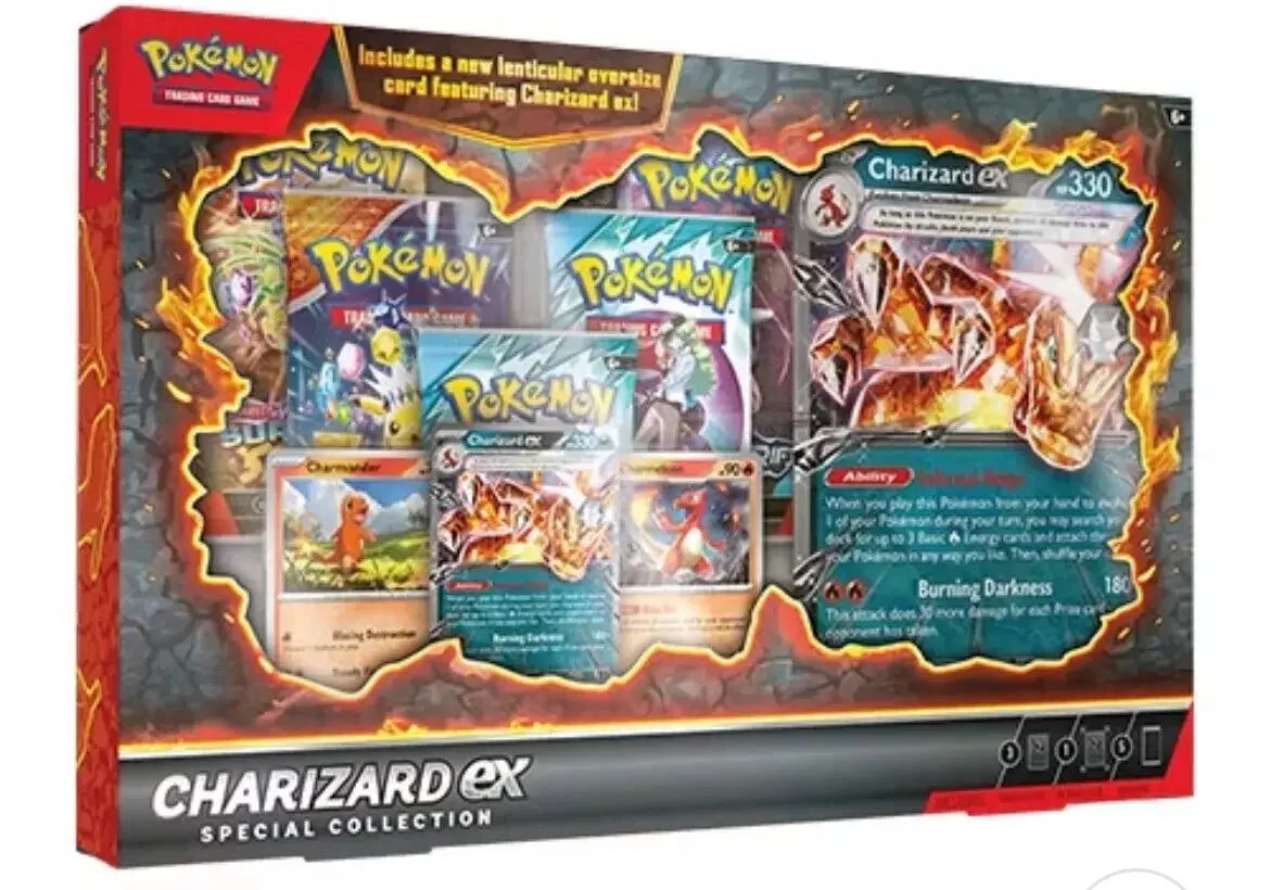 Pokemon TCG: Charizard ex Special Collection - 5 Packs, Promos FRENLY BRICKS - Open 7 Days