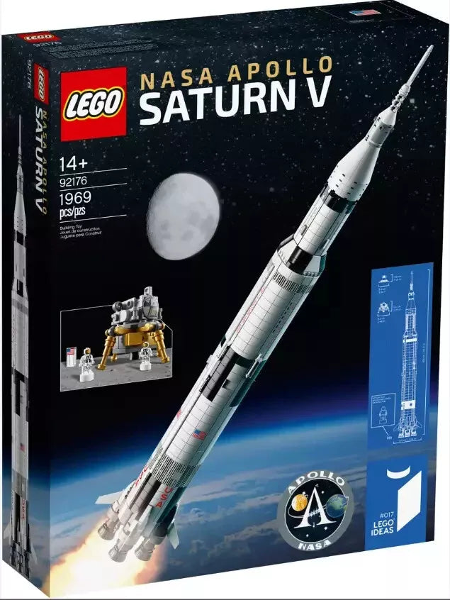 LEGO Ideas: NASA Apollo Saturn V (21309) New Sealed FRENLY BRICKS - Open 7 Days