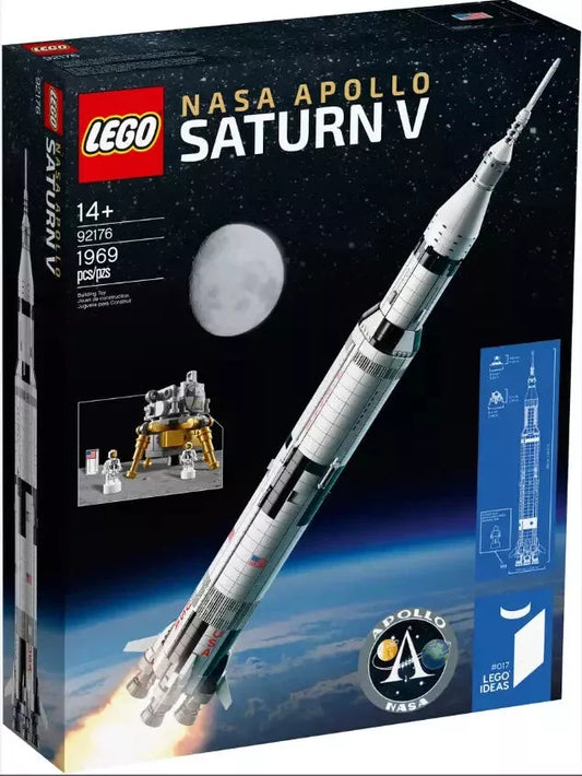 LEGO Ideas: NASA Apollo Saturn V (21309) New Sealed FRENLY BRICKS - Open 7 Days