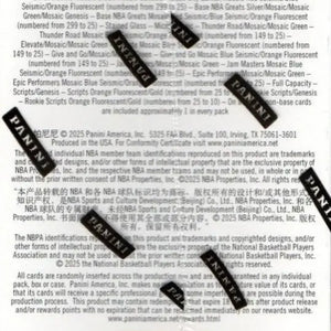 2024-25 Panini Mosaic Basketball Blaster Box FRENLY BRICKS - Open 7 Days