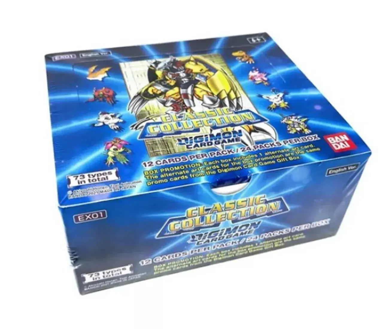 Digimon Card Game Classic Collection (EX01) Booster Box | New & Sealed FRENLY BRICKS - Open 7 Days