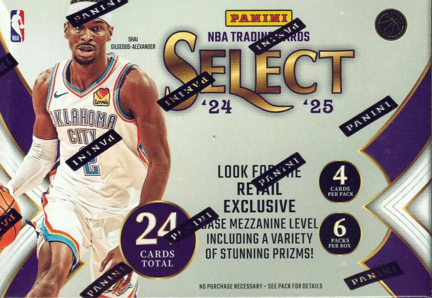 2024-25 PANINI SELECT NBA BASKETBALL SEALED 6-PACK BLASTER BOX ICE FRENLY BRICKS - Open 7 Days