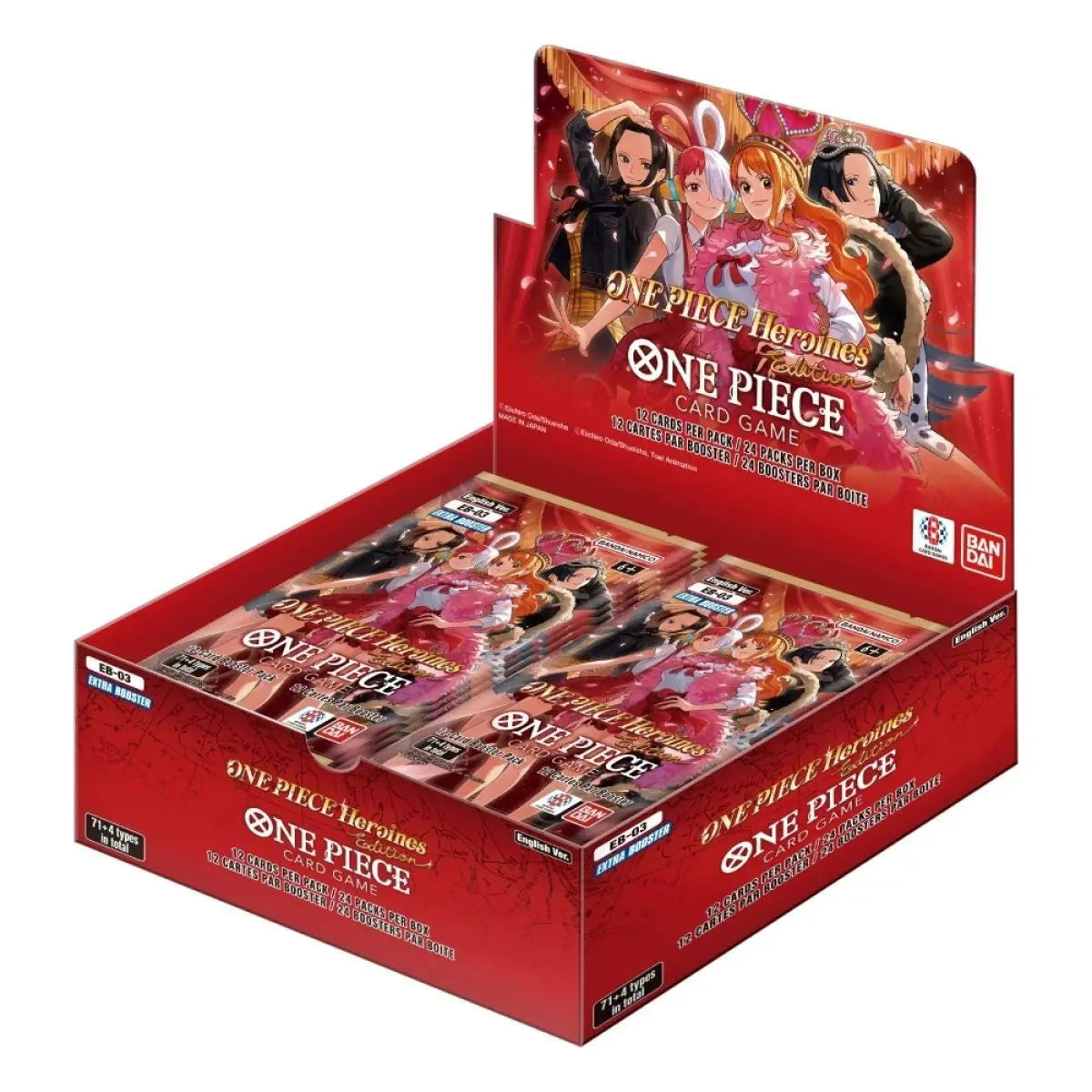 One Piece Card Game - Heroines Edition EB-03 Booster Box (ENGLISH) FRENLY BRICKS - Open 7 Days image 1