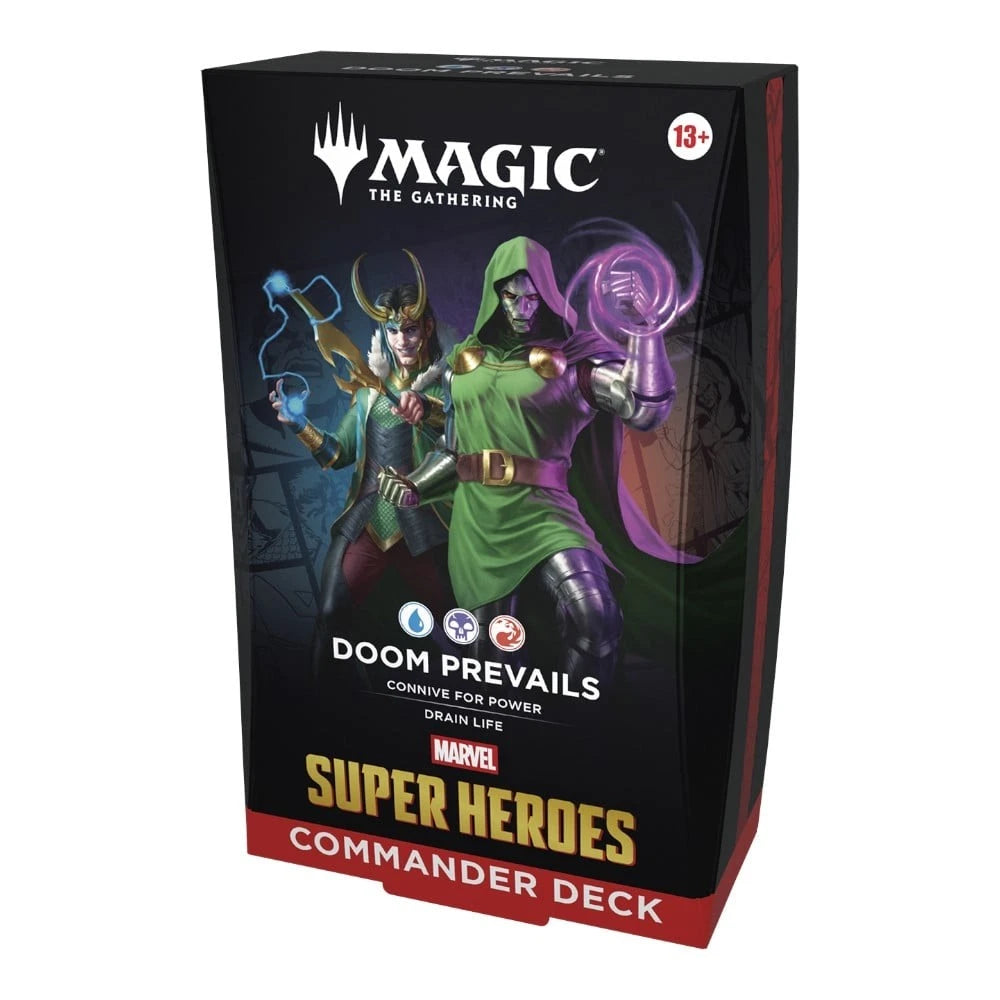 MTG Magic the Gathering: Marvel Superheroes Commander Deck (Doom Prevails) NEW FRENLY BRICKS - Open 7 Days