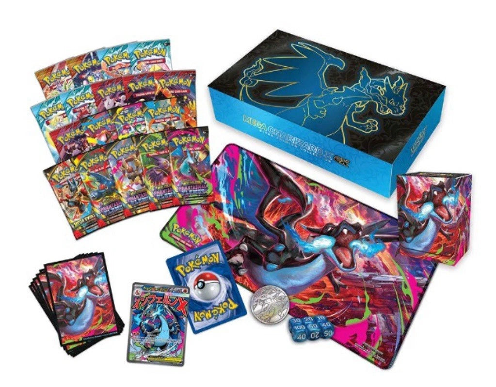 Pokemon TCG Mega Evolutions Charizard ex Ultra Premium Collection UPC FRENLY BRICKS - Open 7 Days