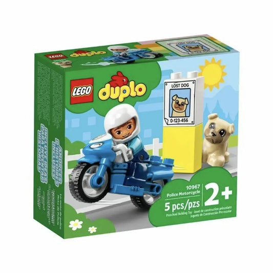 Lego Duplo Police Motorcycle Set 10967 Brand New In The Box FRENLY BRICKS - Open 7 Days
