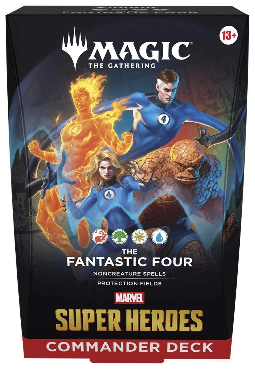 Marvel Super Heroes Commander Deck - The Fantastic Four FRENLY BRICKS - Open 7 Days