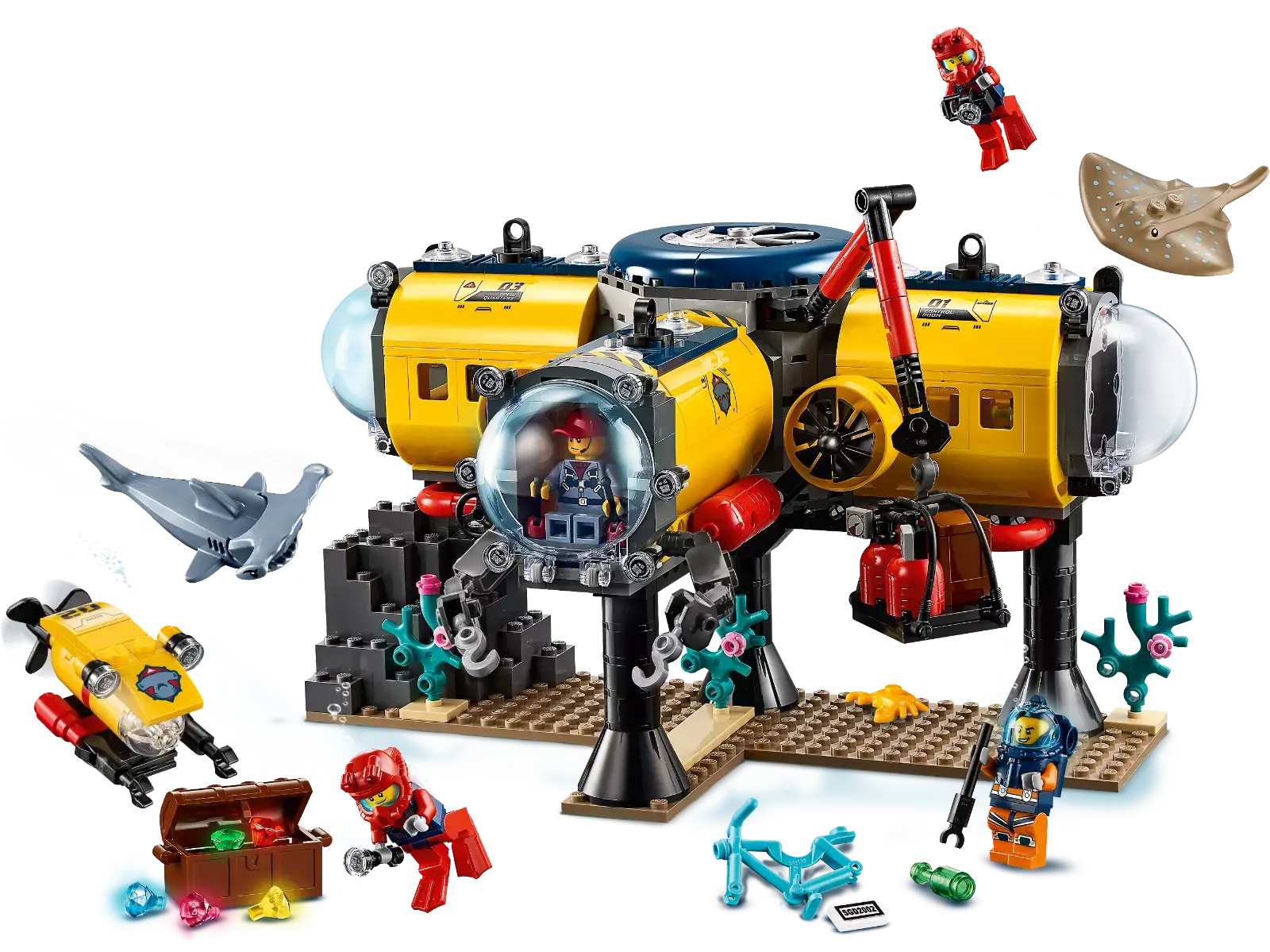 LEGO City 60265 Ocean Exploration Base - Factory Sealed NISB Retired Set FRENLY BRICKS - Open 7 Days