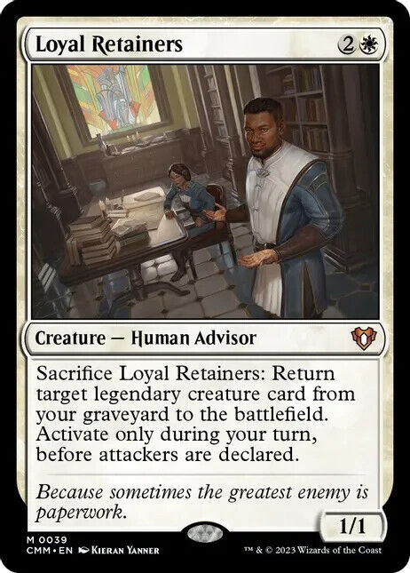 MTG Loyal Retainers - Commander Masters MN (M 0039) - FRENLY BRICKS - Open 7 Days